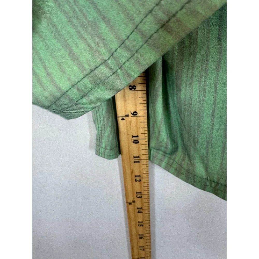 Sauce Hockey Hotel‎ 9er Board Shorts Green Grey Textured Print Mens 32/34 NEW